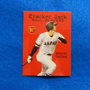 SHOHEI OHTANI Cracker Jack Angels Rookie Baseball Card #33, Japan Jersey