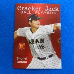 SHOHEI OHTANI Cracker Jack Ball Players Japan Rookie Baseball Card