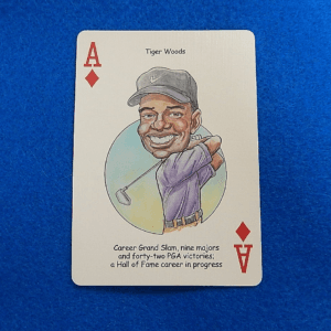 Tiger Woods Hero Decks Playing/Trading Card