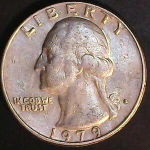 ERROR Coin: 1979-D Washington Quarter with Filled D Mint Mark