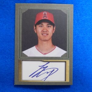 SHOHEI OHTANI D. Gordon Rookie Promo Card, Facsimile Autograph