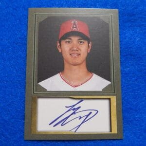 SHOHEI OHTANI D. Gordon Rookie Promo Card, Facsimile Autograph