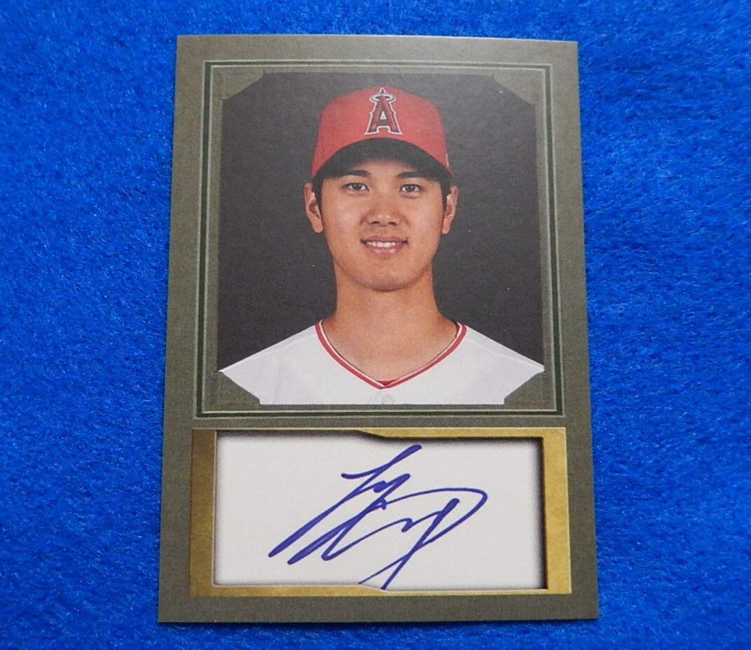 SHOHEI OHTANI D. Gordon Rookie Promo Card, Facsimile Autograph
