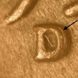 1951-D/D Lincoln Wheat Cent RPM Error Coin