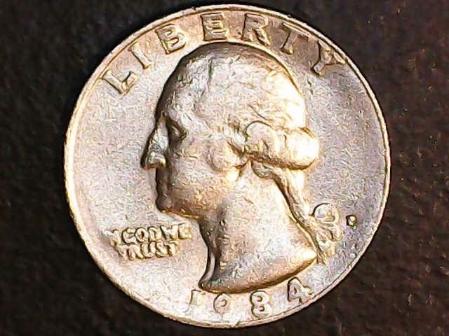 ERROR Coin: 1984-P Washington Quarter with Filled P Mint Mark