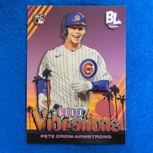 PETE-CROW ARMSTRONG 2024 Topps Good Vibrations Rookie Baseball Card