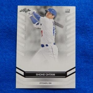 SHOHEI OHTANI 2023 Leaf Dodgers Baseball Card #OG-02