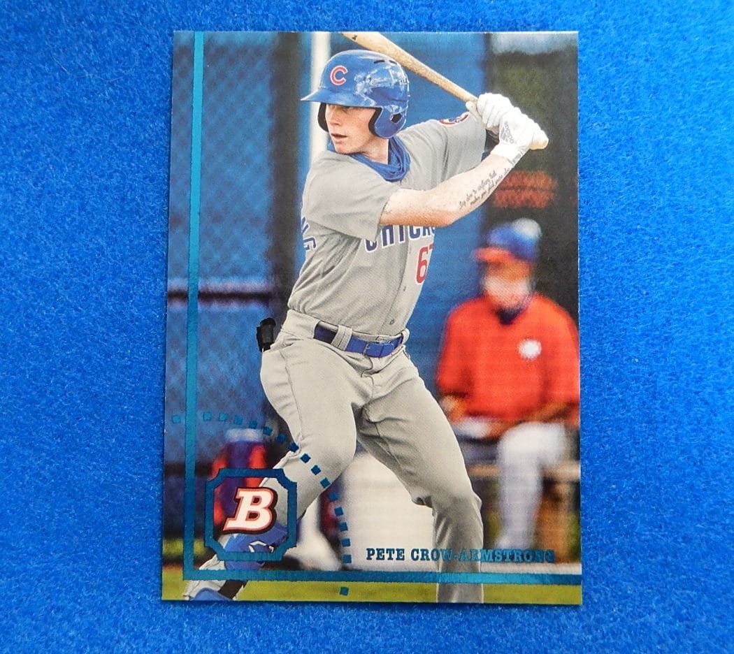 PETE CROW-ARMSTRONG 2022 Bowman Heritage Rookie Baseball Card BHP-83