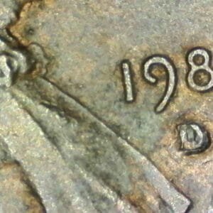 1984-D/D Lincoln Cent RPM Error Coin
