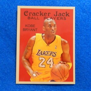 KOBE BRYANT Cracker Jack Ball Players Basketball Card