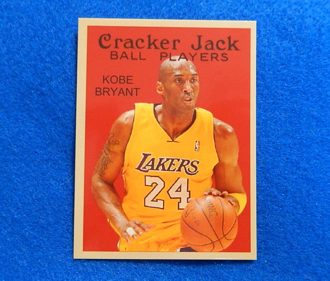 KOBE BRYANT Cracker Jack Ball Players Basketball Card