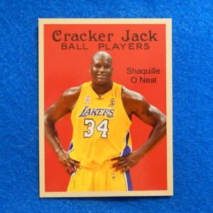 SHAQUILLE O'NEAL Cracker Jack Ball Players Basketball Card